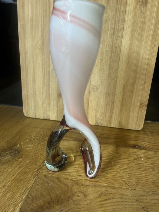 Szklany wazon - ozdoba