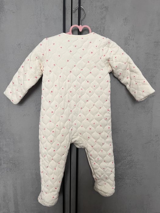 Комбінезон чоловічок сліп піддьова 12-18 м 80-86 см для дівчинки