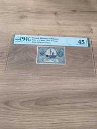 Bilet zdawkowy 10 groszy 1924 PMG 45 EPQ