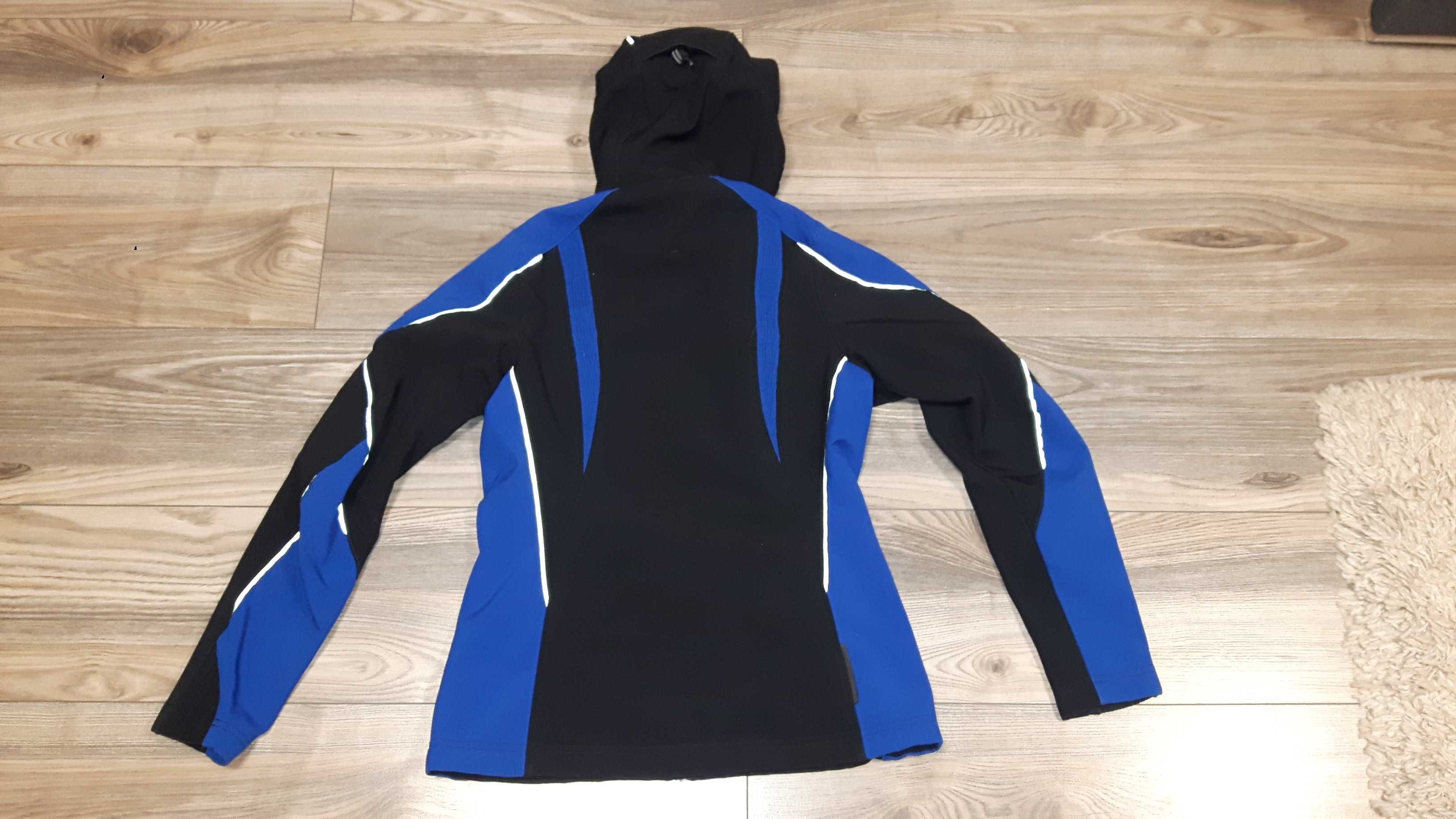 ENGELBERT STRAUSS Bluza damska typu Softshell kaptur r.S czarno niebie