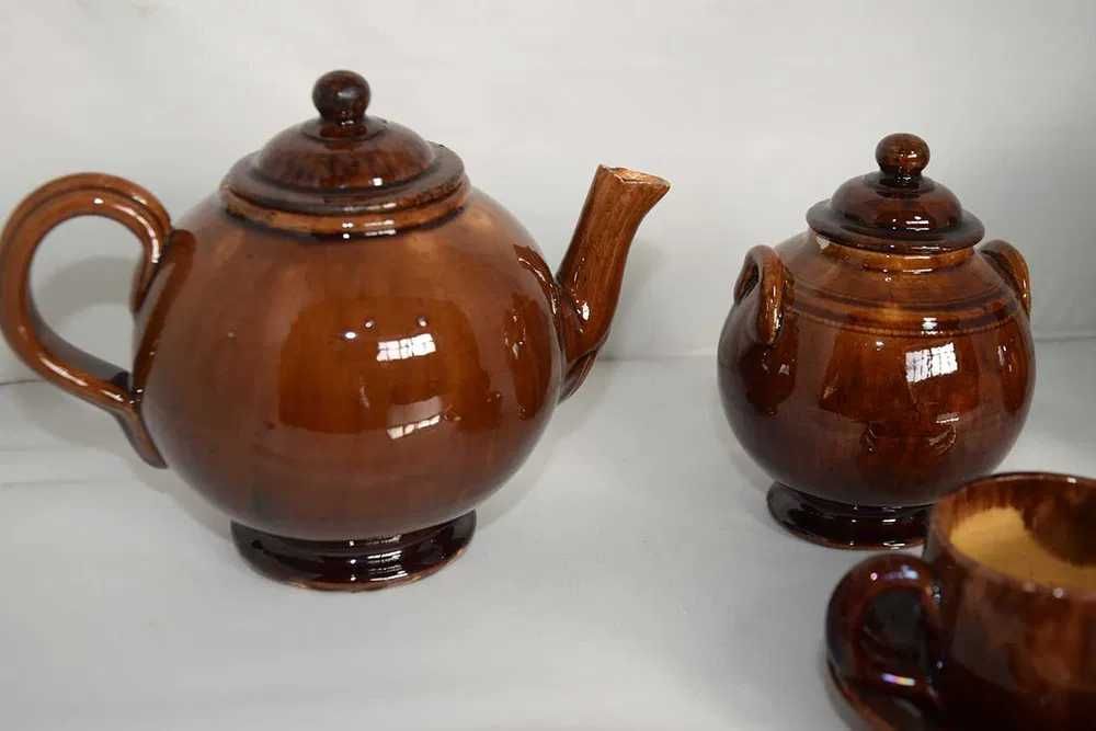 Conjunto de chá muito antigo