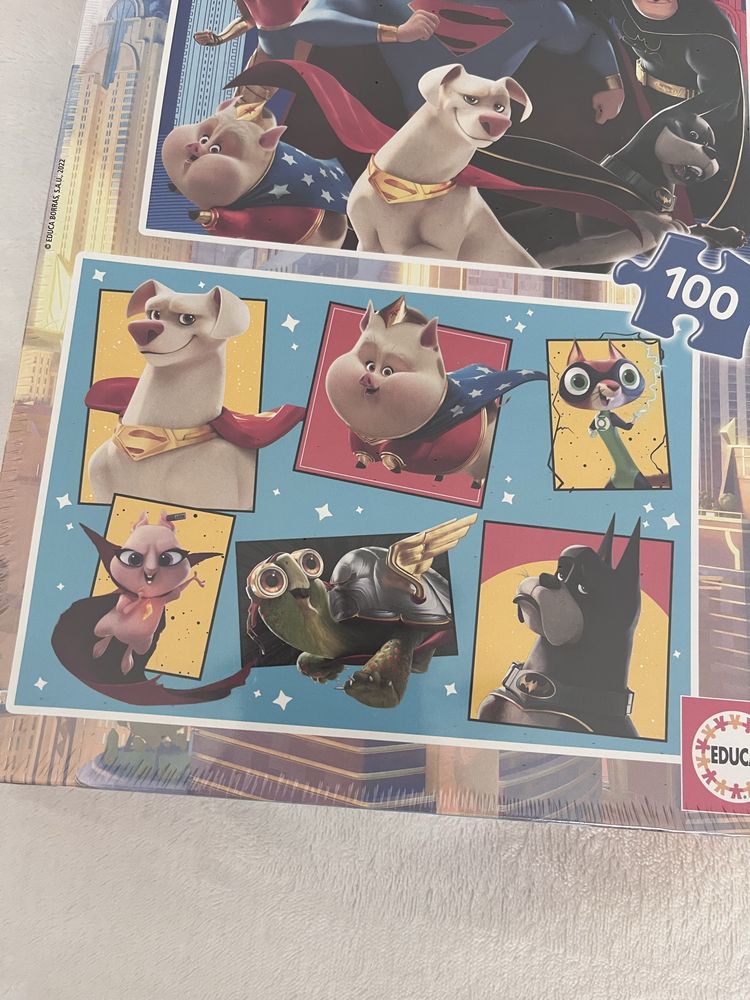 Puzzle da "DC League of Super-Pets" da marca Educa.