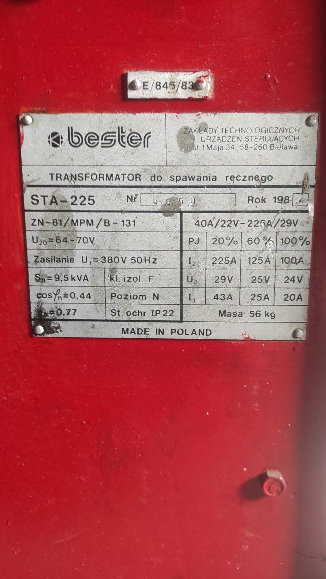 Spawarka STA BESTER 225