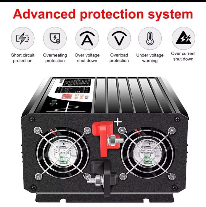 Inversor de 48v - 220v / 3000w/6000w  DC/AC onda pura