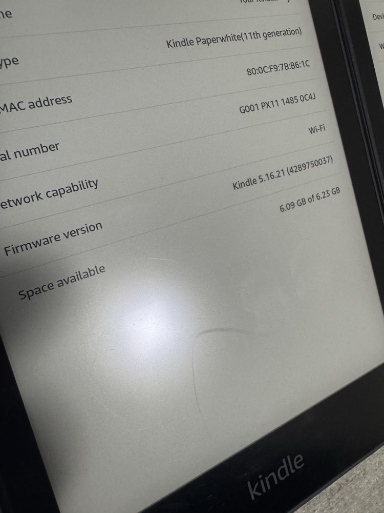 Kindle Paperwhite 2023. 7 дюймів. 11 покоління. Гарантія
