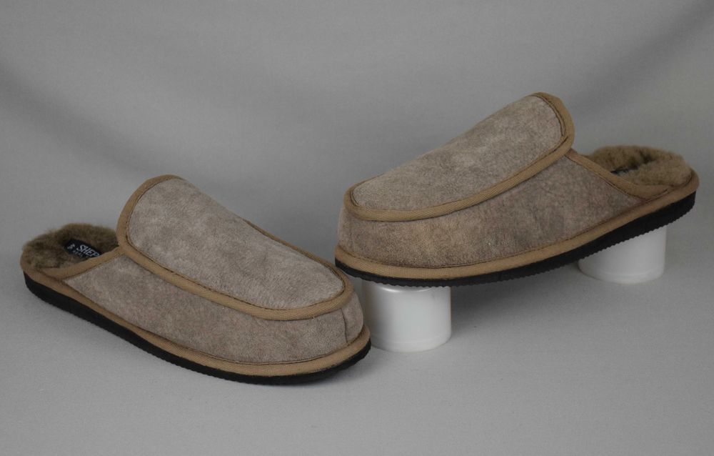 Тапочки Shepherd тапки замшеві капці чоловічі овчина взуття 46 р/30 см