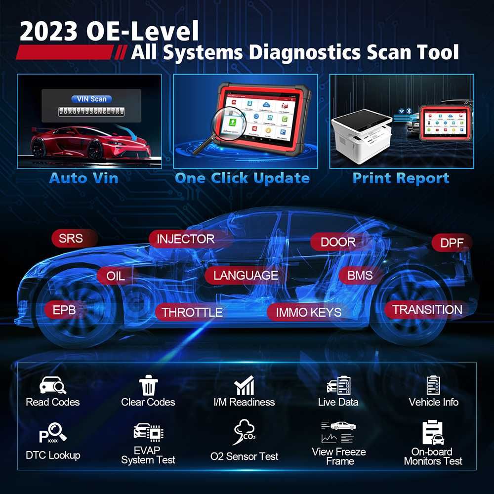 Launch X431 IMMO ELITE Máq Programação Chaves + Diagnóstico OBD (NOVO)