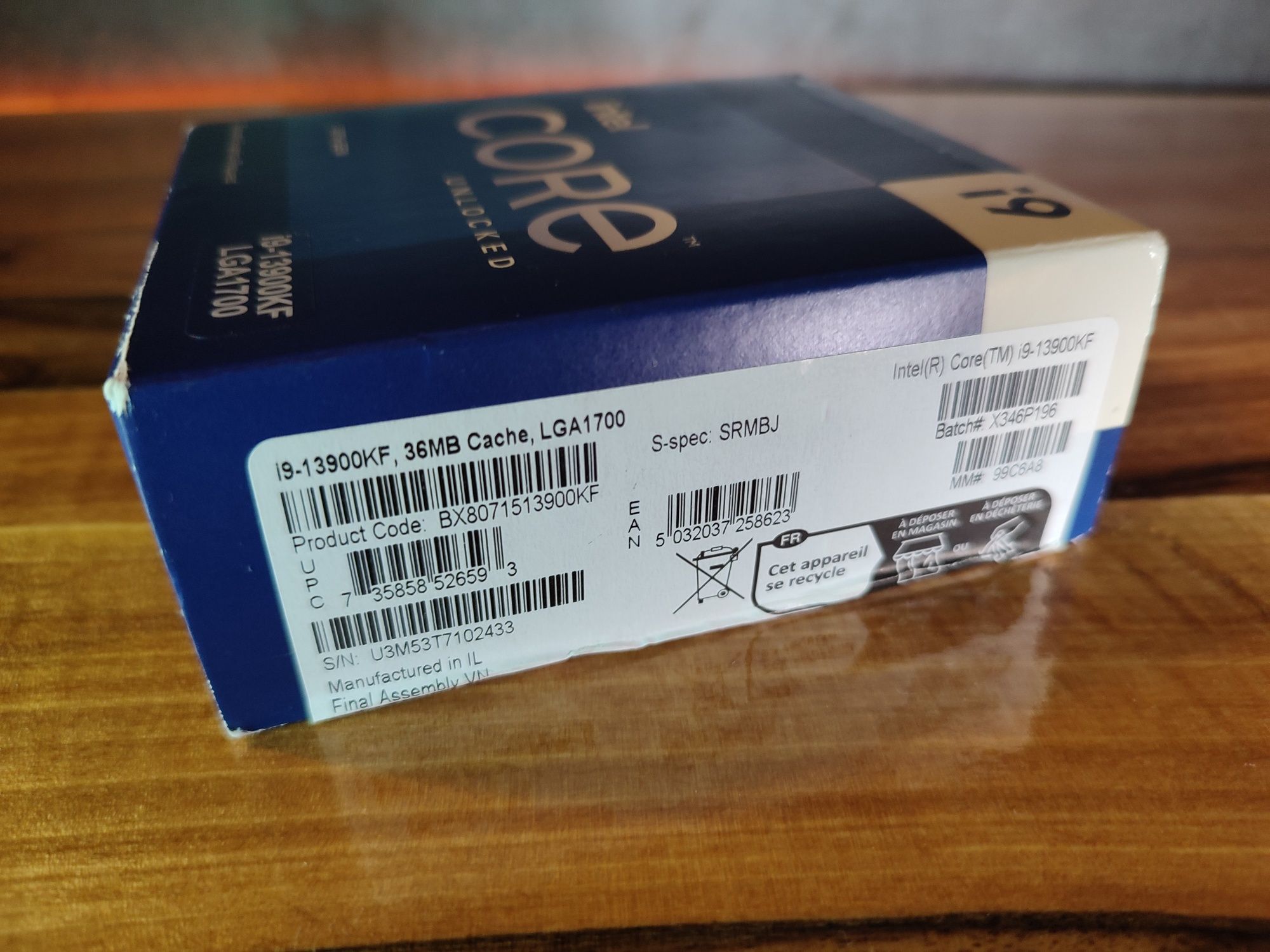Процесор Intel Core i9-13900KF (BX8071513900KF) NEW BOX