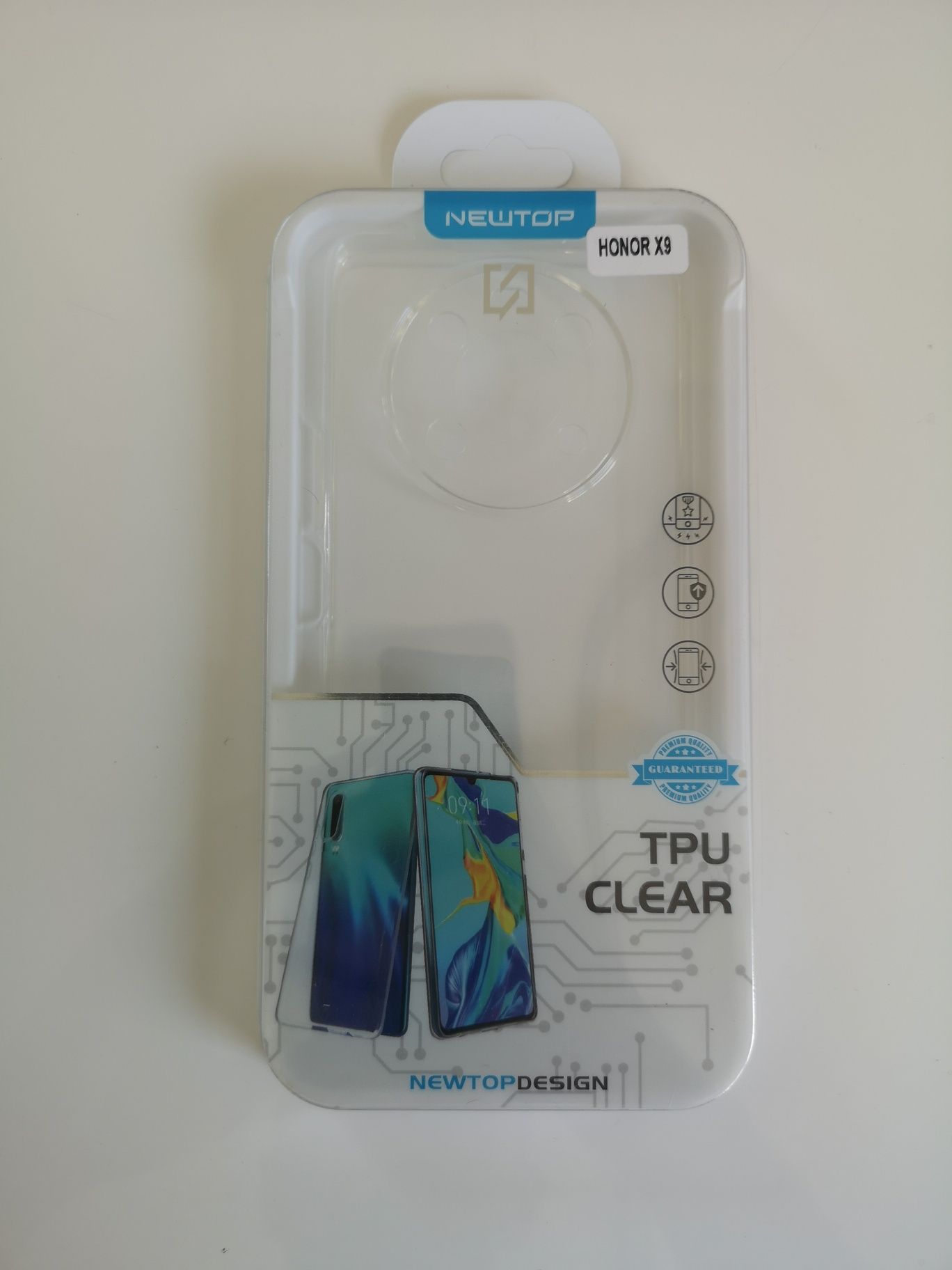 Transparentne etui Crystal Case TPU Huawei Honor X9 NewTop