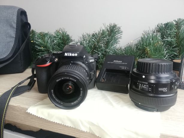 Nikon D5600 2x obiektywy