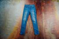 Levis 311 XS skinny rurki 25 niebieskie