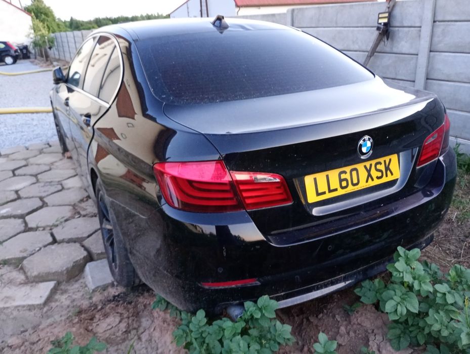 BMW F10 Anglik  2011r   2.0D 184KM Manuał 668/9 Schwarz 2