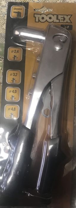 Заклепочник INTERTOOL RT-0007 с рычажно-складным механизмом