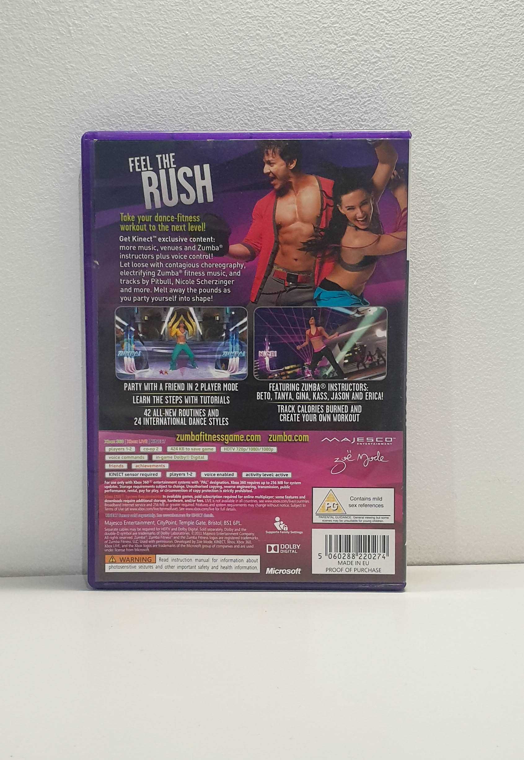 Gra Zumba Fitness Rush (Kinect) ala Just Dance xbox 360