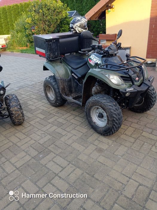 quad kymco MXU 300 kardan,automat
