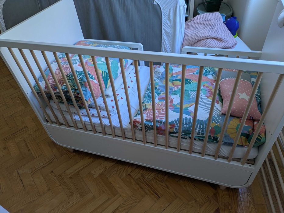 Berço + Cama Ikea Myllra (NÃO ENVIO!)