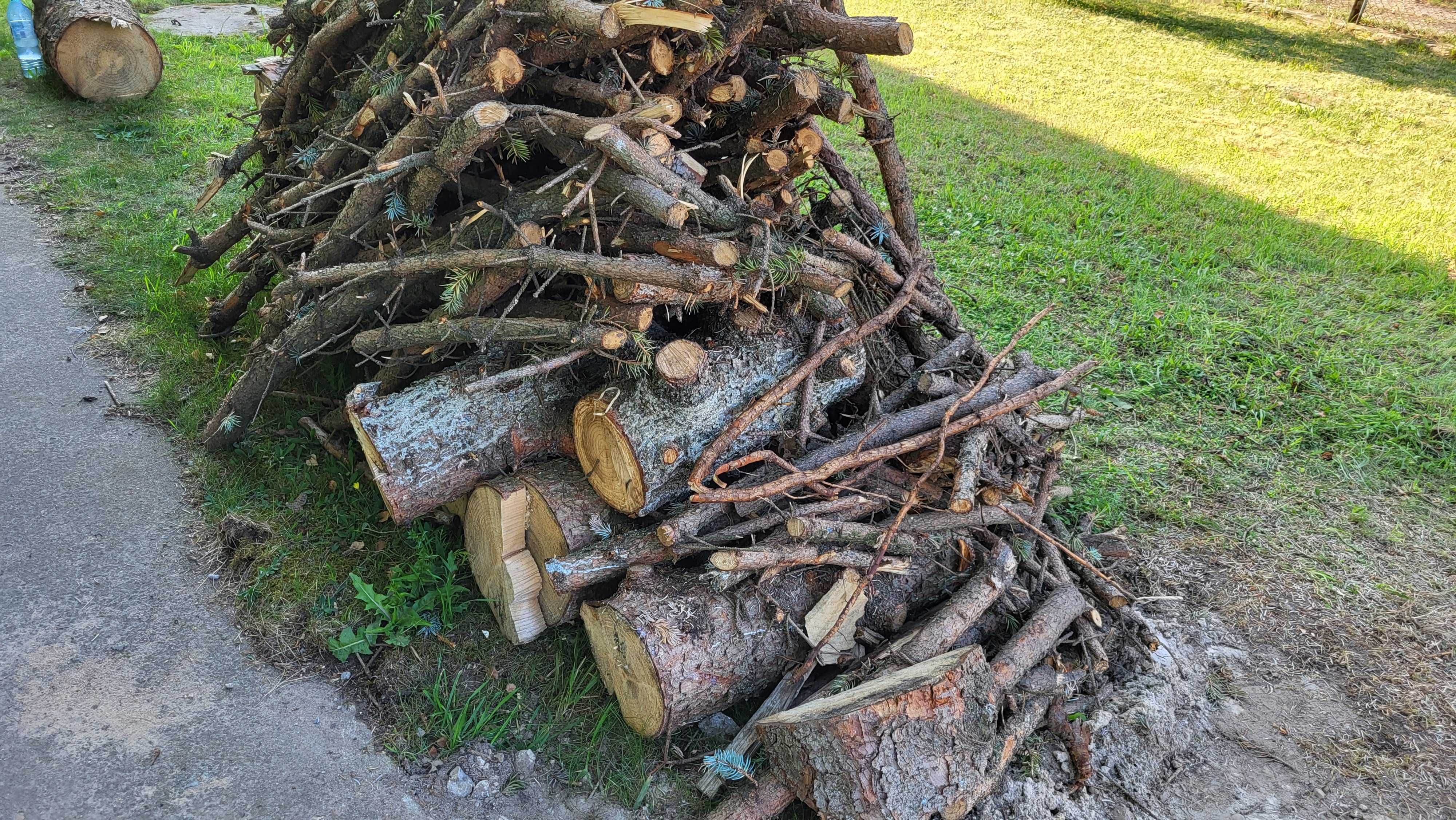 Drewno opałowe – Sosna i Świerk | 2 mp pocięte i gotowe!