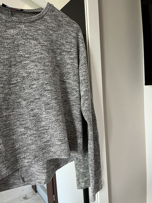Crop top szary XS