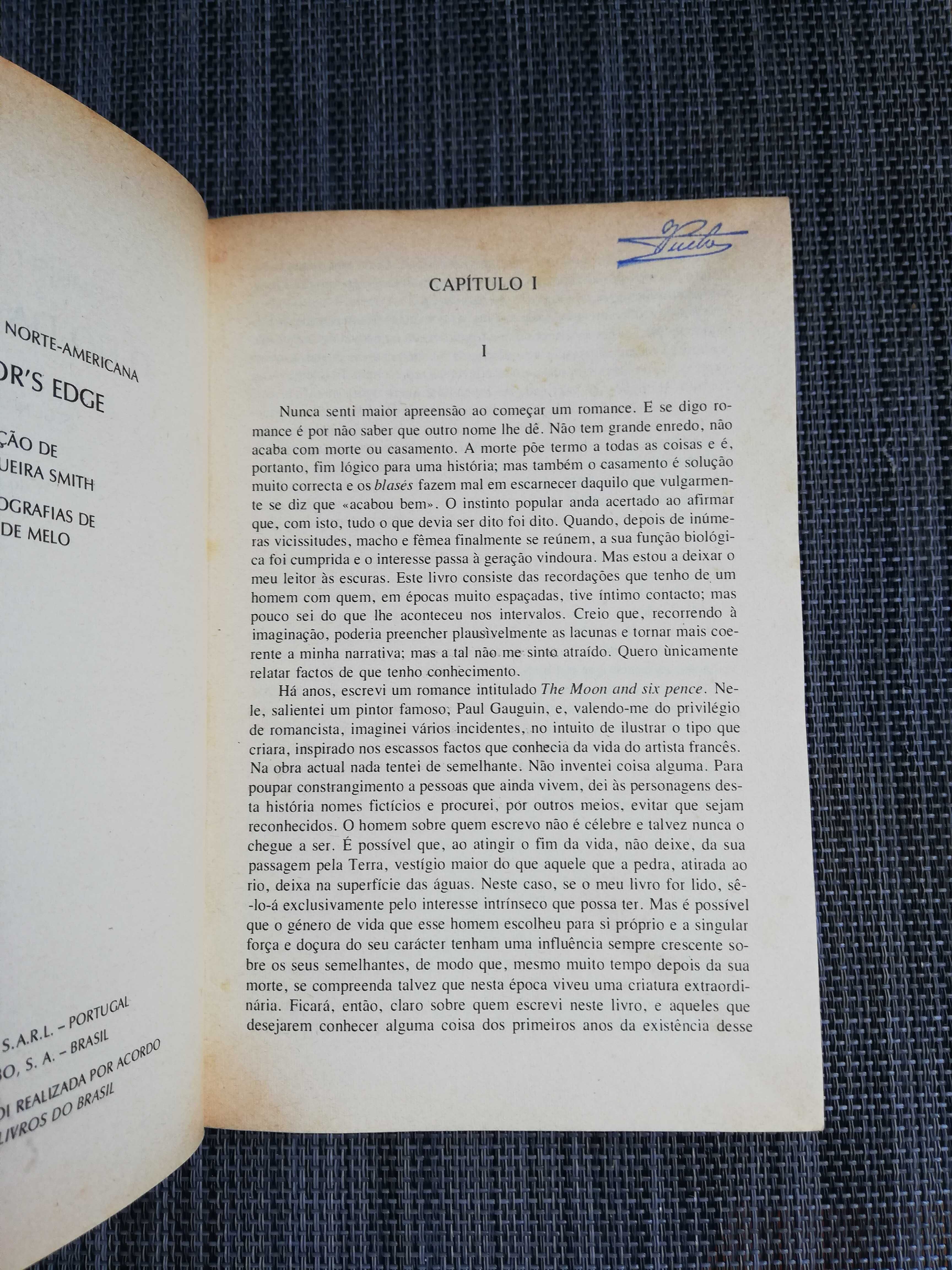 O Fio da Navalha - Somerset Maugham (portes incluídos)