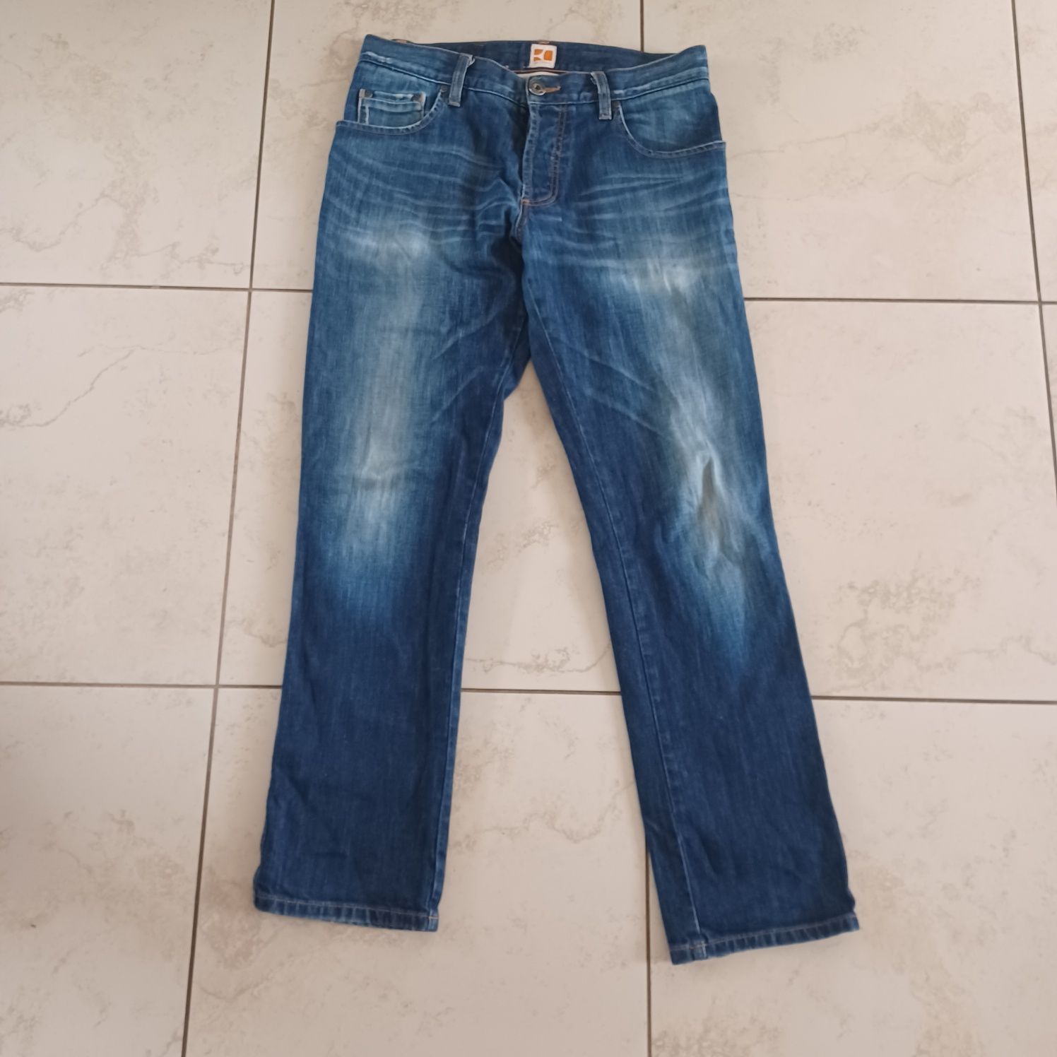 Spodnie jeansowe HUGO BOSS ORANGE 33/32 /86 pas