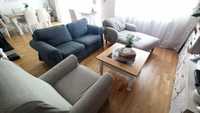 Zestaw mebli szezlong, kanapa fotel rozkładany IKEA ektorp MUREN