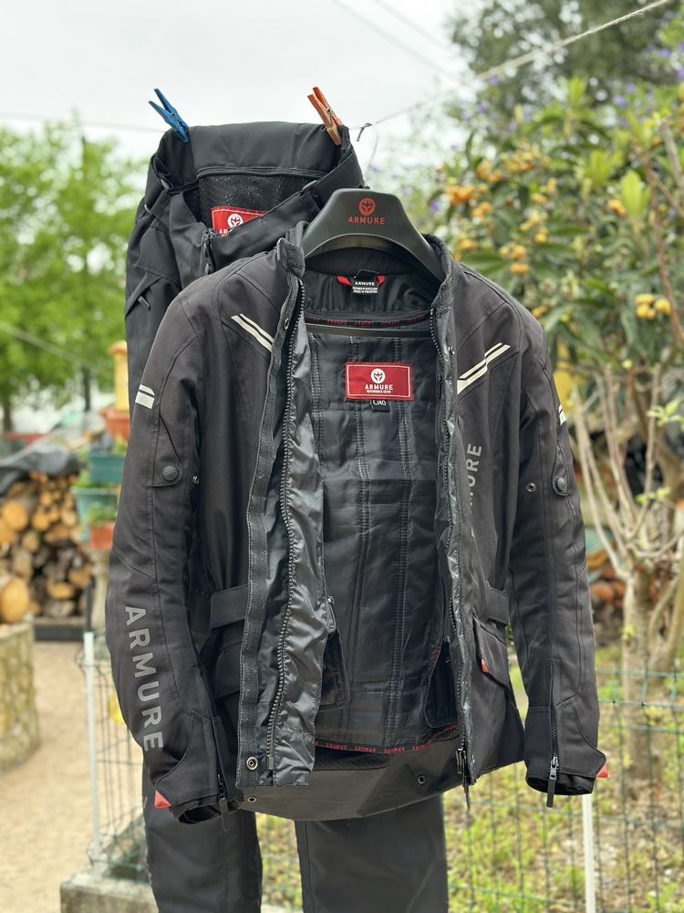 Fato Motard - Armure Mack Lady Black