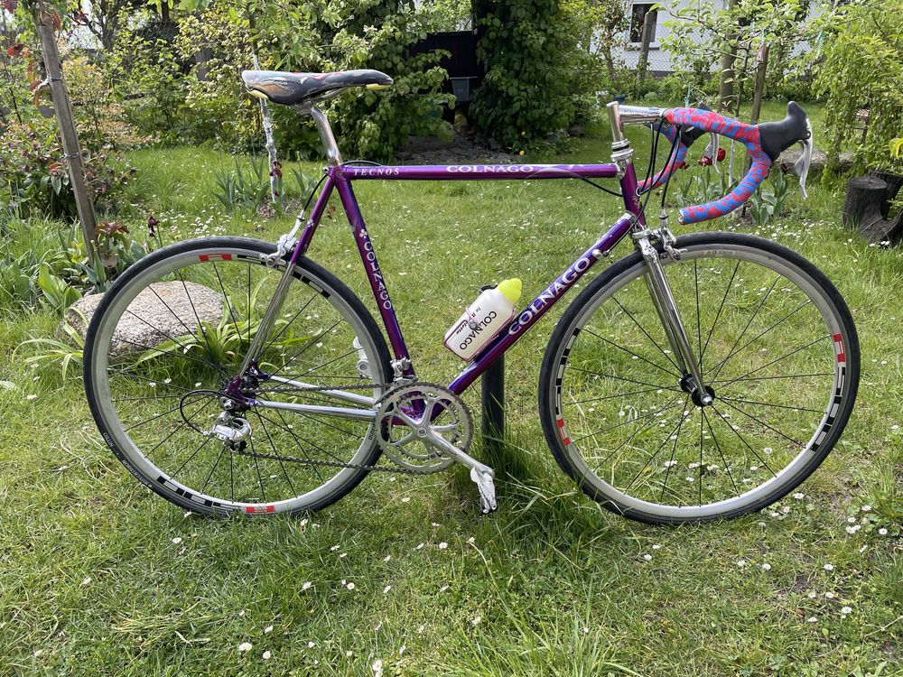 Retro wloska kolarzowka Colnago Tecnos 55 campagnolo chorus 9s eroica