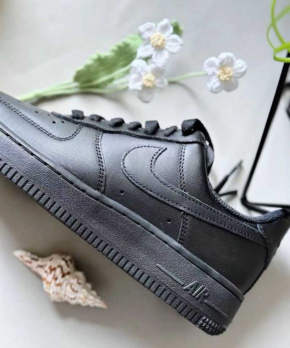 Buty Trampki NikeAir_Force_1_Low _07_czarn_R.42