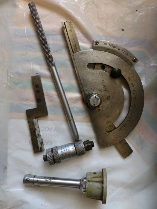 Нутромер СССР, инструмент слесарный металлический