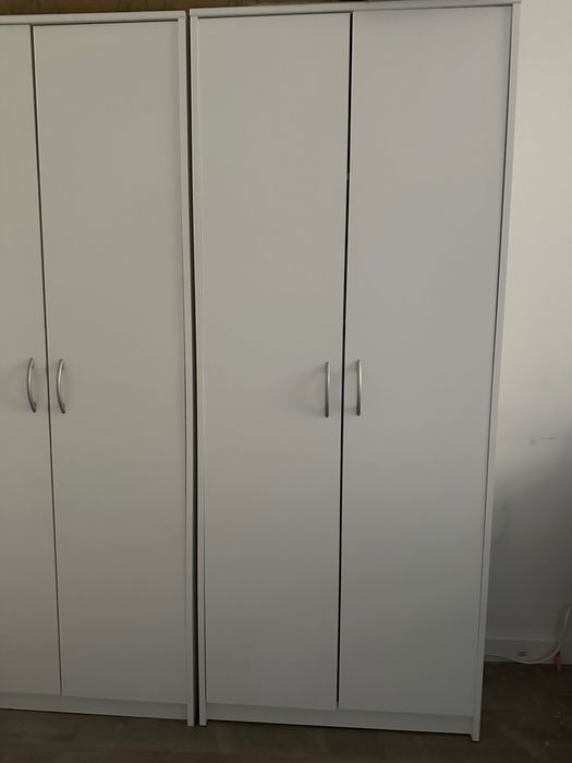 Szafa dwudrzwiowa biała