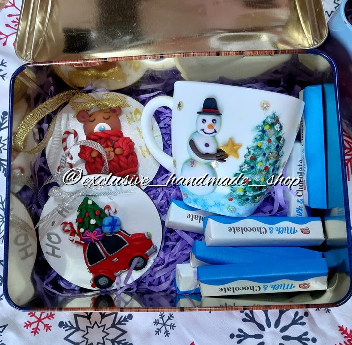 Подарунковий бокс.Новогодний бокс.Подарочный бокс