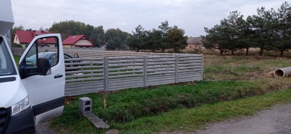 Ogrodzenia betonowe. Montaż kompleksowo. PROMOCJA 2021. Wolne terminy