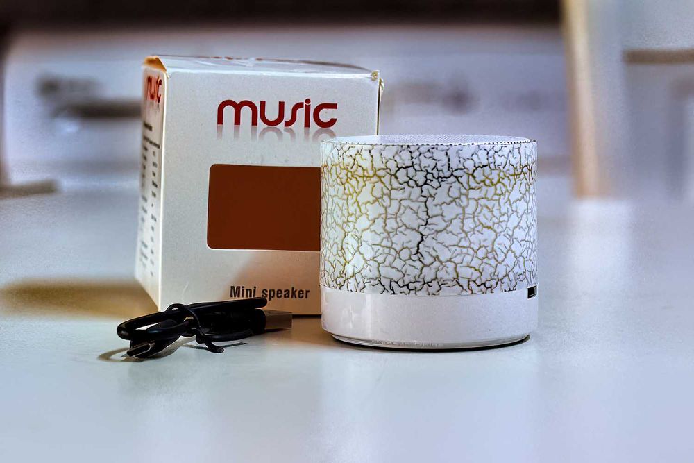 Coluna Bluetooth portatil