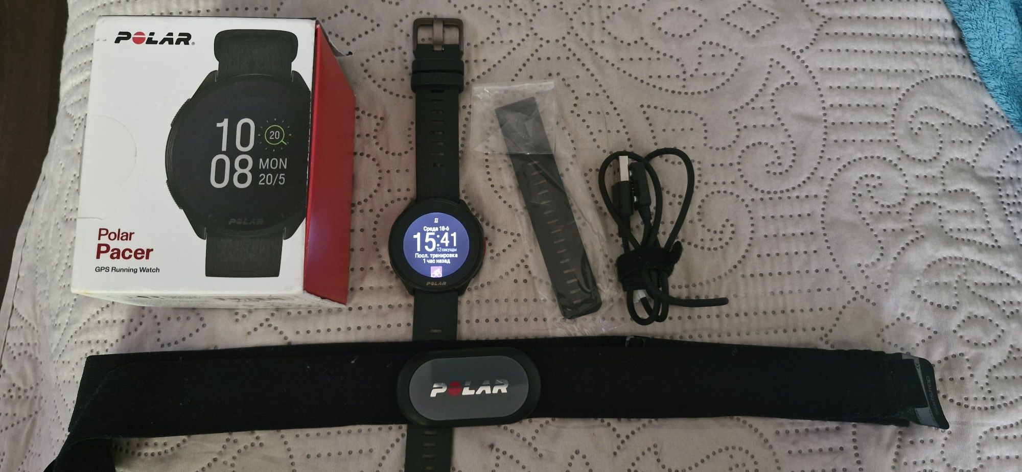 Годинник Polar pacer 
4+ іЗ 5)
Ремі