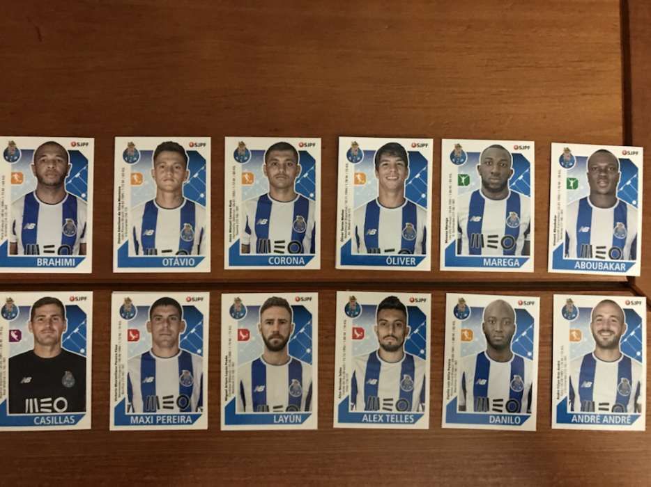 Caderneta liga 2017/2018