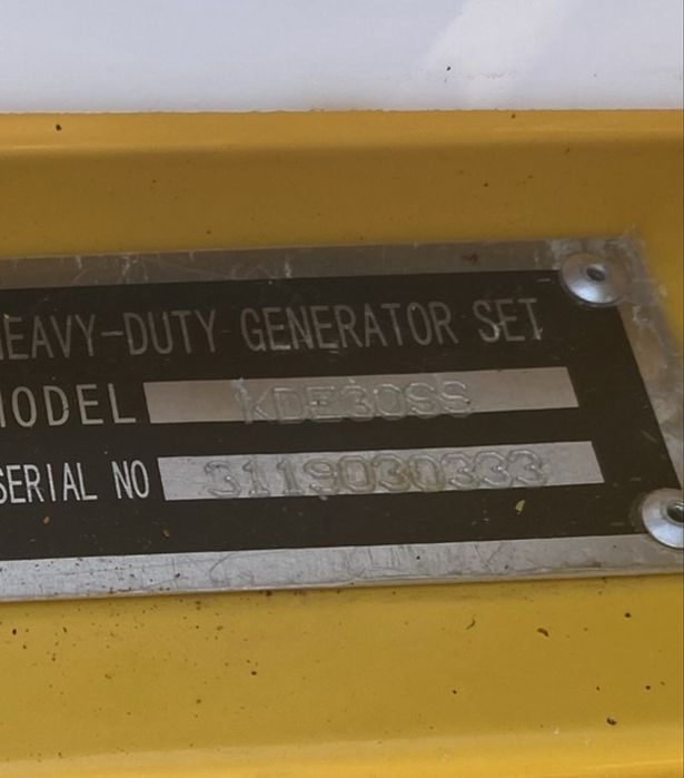 Генератор Дизельний KDE30SS 28кВА 220v