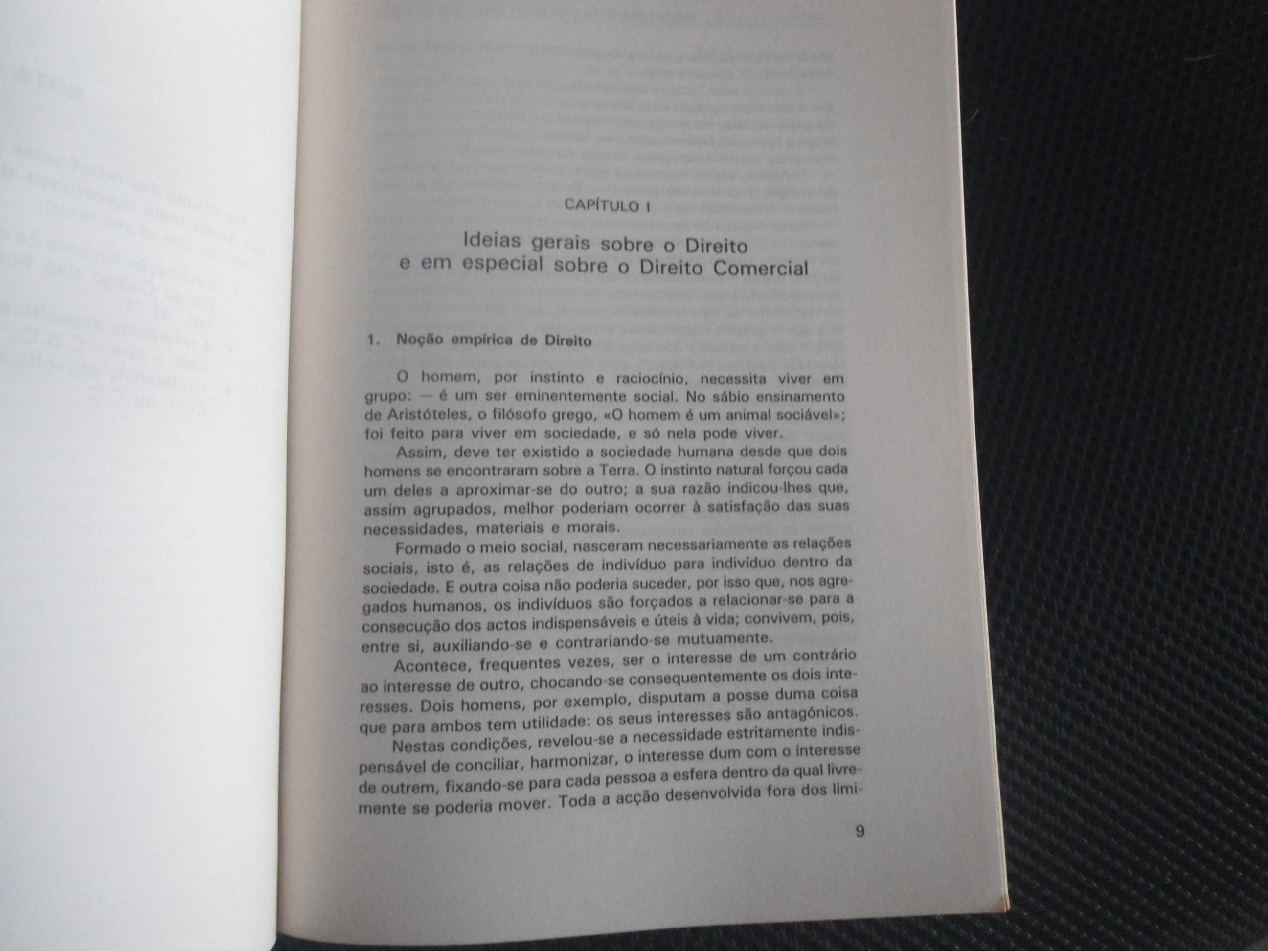 Noções de Direito Comercial por J. pires Cardoso