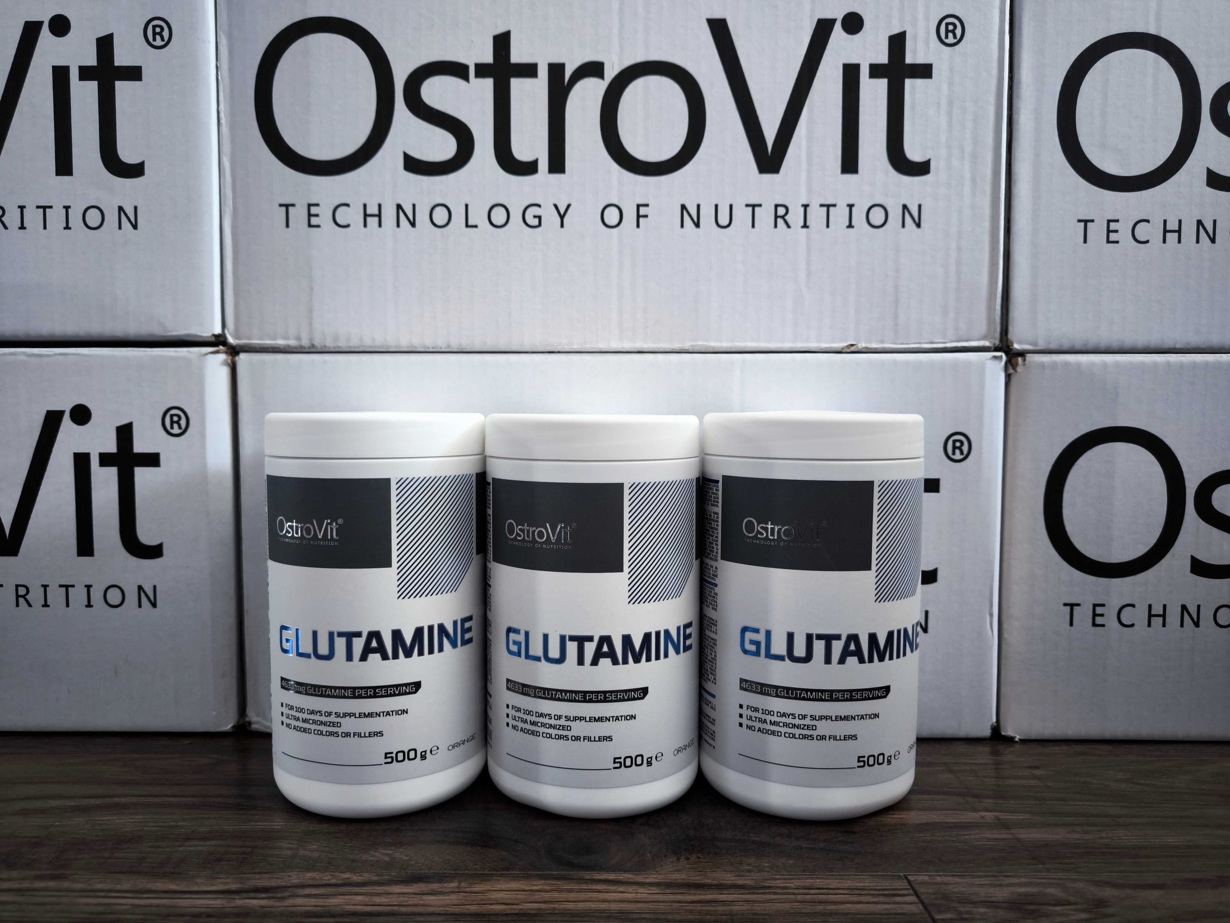 L-Glutamine 500гр. OstroVit Глютамін креатин протеїн