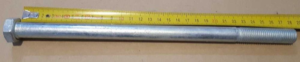 Śruba M16x280/60 klasa 5.8 - 54 szt