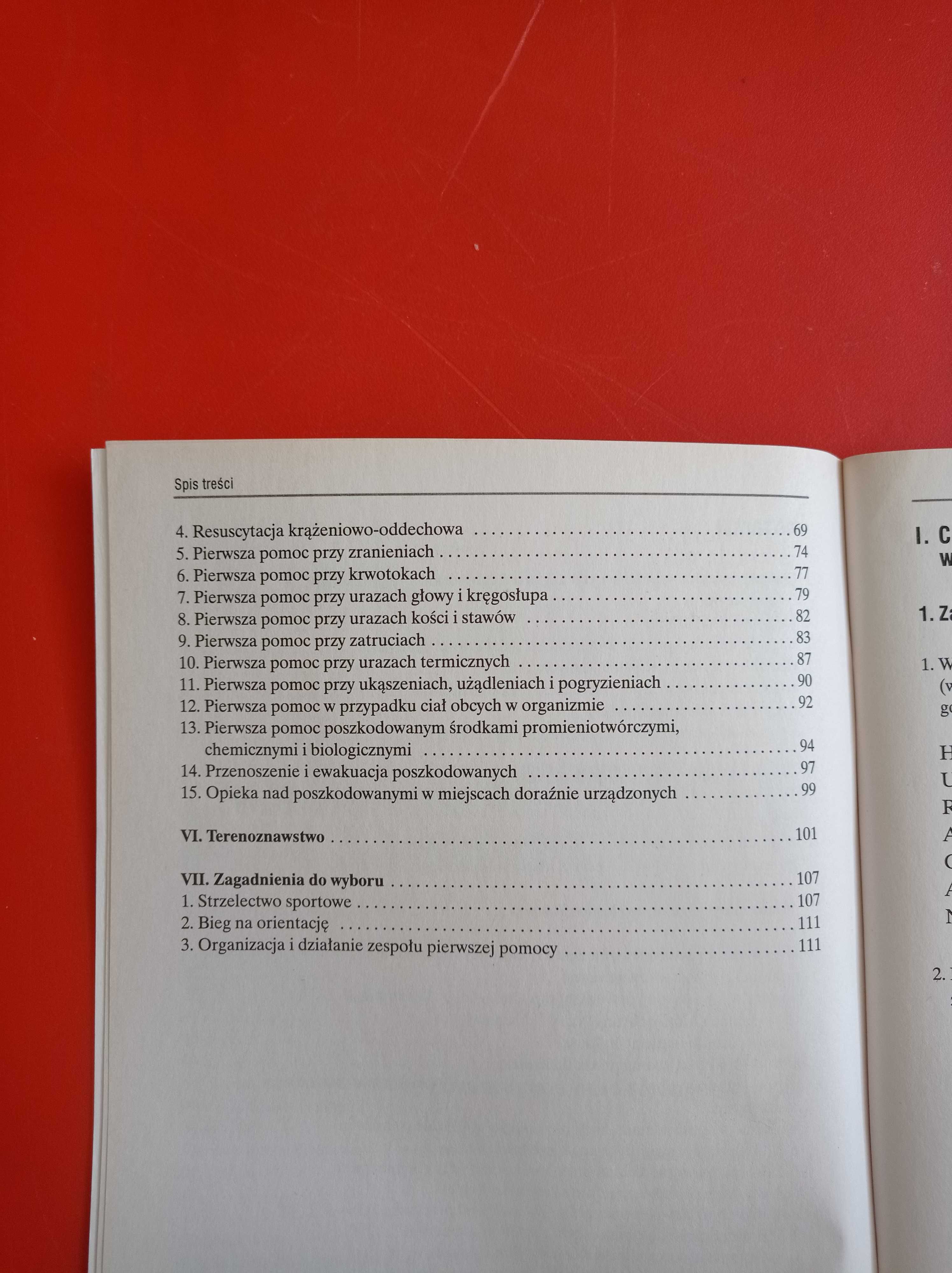 Przysposobienie obronne Goniewicz, zeszyt ćwiczeń