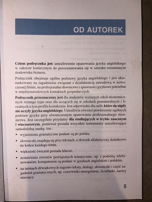 Basic English for Business 1 Zofia M. Patoka