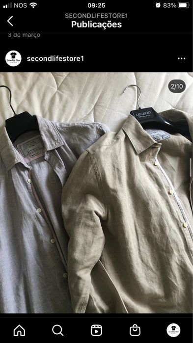 Camisas de homem (ou unissexo)