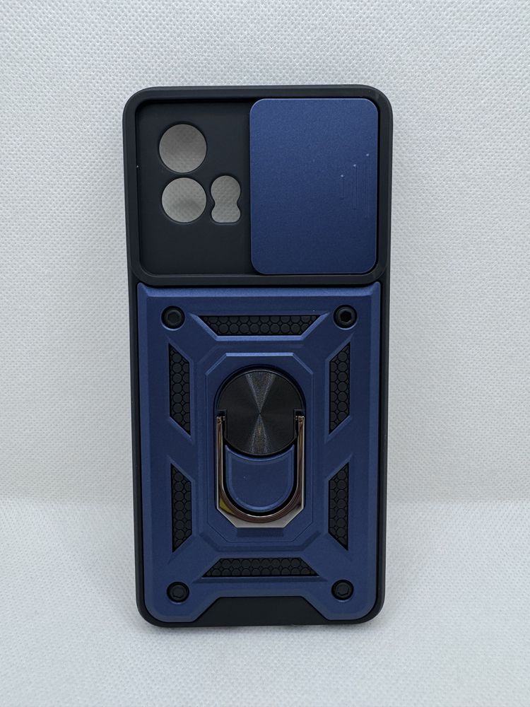 Противоударный чехол для Motorola G72 под магнитный держатель кольцо
