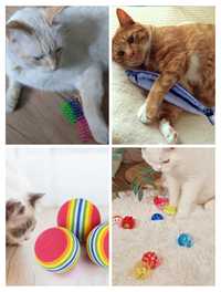 Игрушки мячик для кота кошки