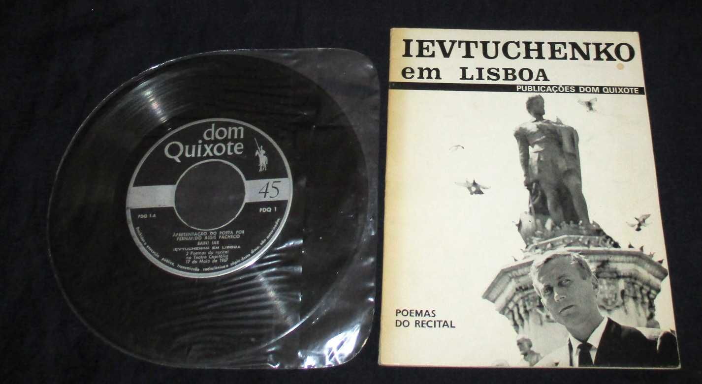 Livro e Vinil Ievtuchenko em Lisboa - Poemas do Recital