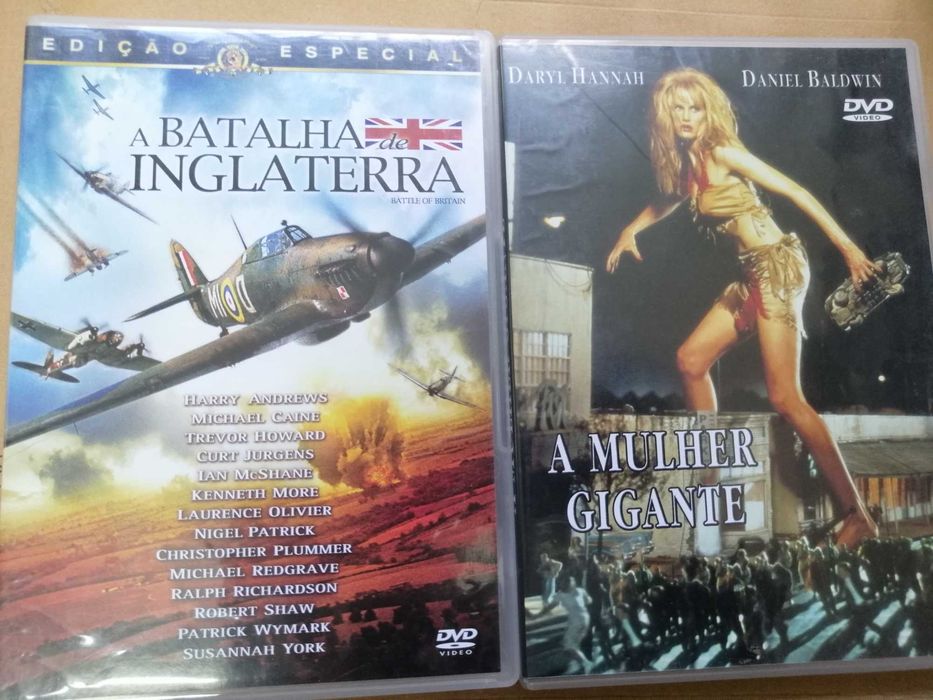 A batalha de inglaterra  Guy Hamilton A mulher gigante Daryl Hannah