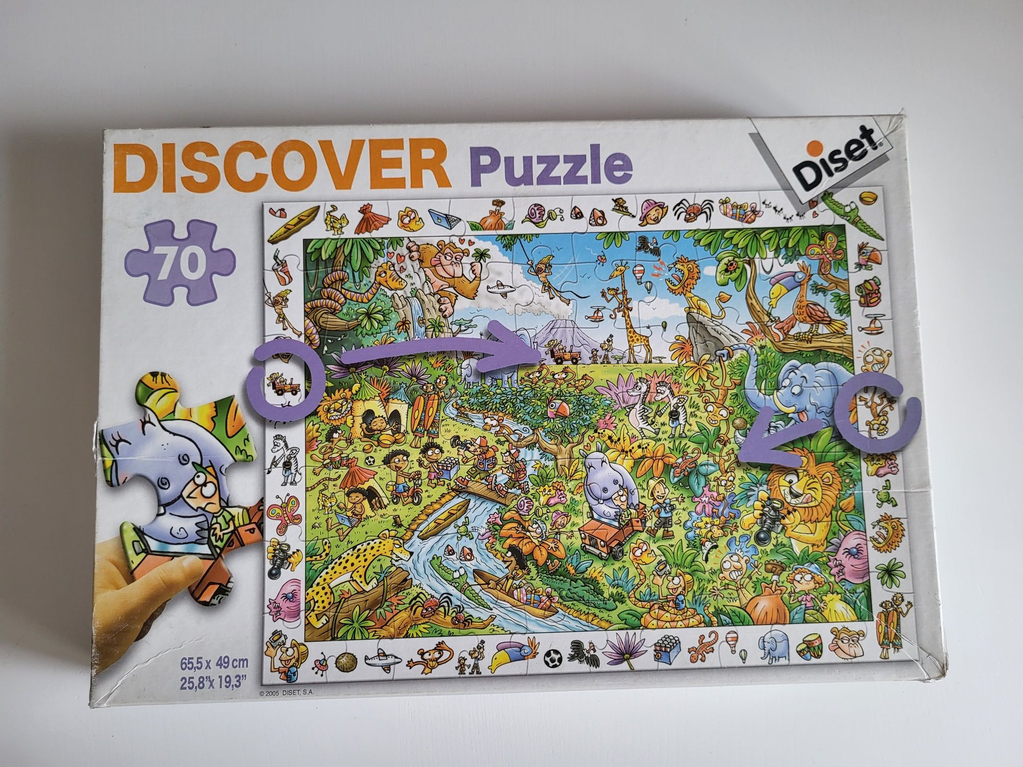 Puzzle 70 elementów