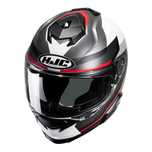 Kask motocyklowy integralny HJC I71 NIOR GREY/RED szary czerwony biały