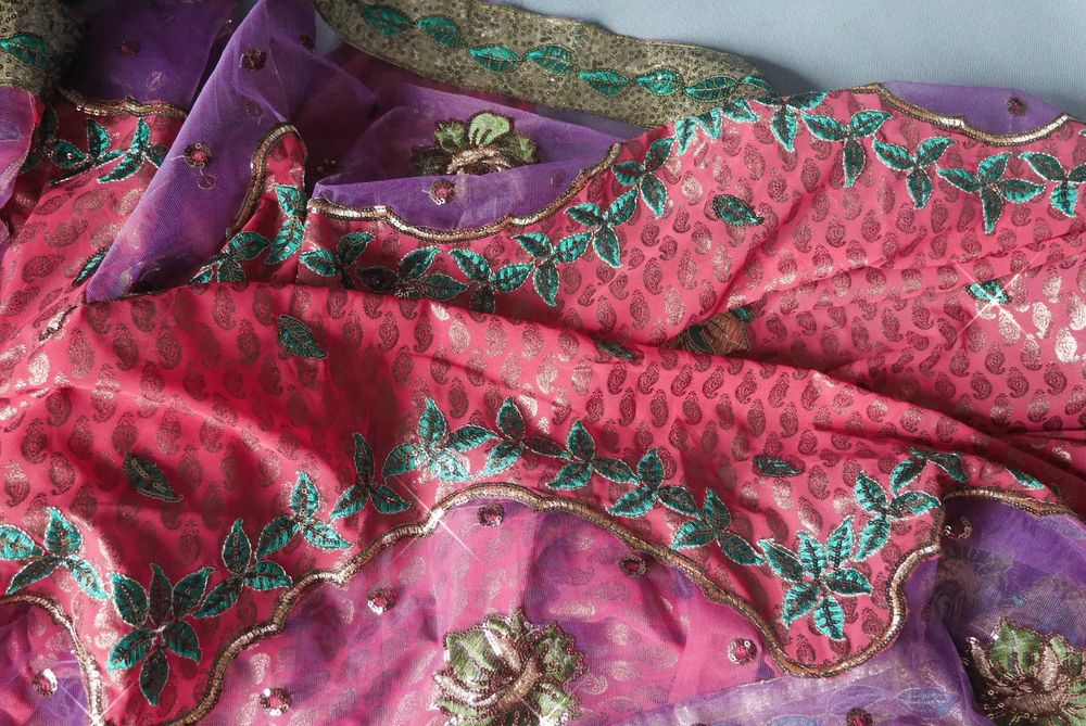 Сари индийское с чоли