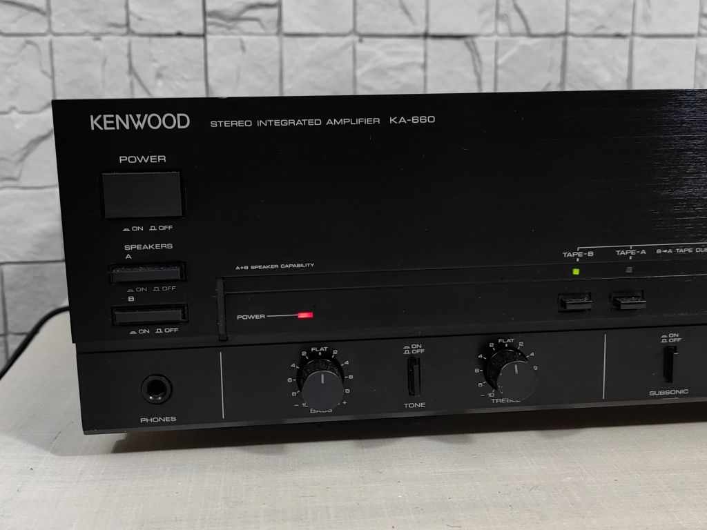 Kenwood KA-660 Zintegrowany wzmacniacz stereo vintage